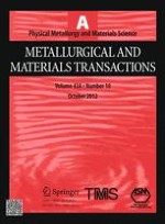 Metallurgical and Materials Transactions A 10/2012