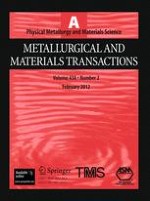 Metallurgical and Materials Transactions A 2/2012