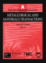 Metallurgical and Materials Transactions A 5/2012