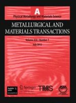 Metallurgical and Materials Transactions A 7/2012