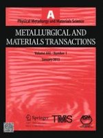 Metallurgical and Materials Transactions A 1/2013