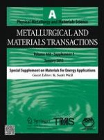 Metallurgical and Materials Transactions A 1/2013