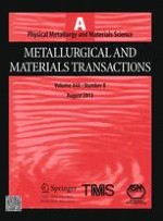 Metallurgical and Materials Transactions A 8/2013