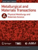 Metallurgical and Materials Transactions A 12/2018