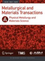 Metallurgical and Materials Transactions A 5/2018