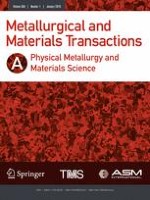 Metallurgical and Materials Transactions A 1/2019