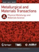 Metallurgical and Materials Transactions A 10/2022