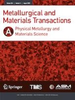 Metallurgical and Materials Transactions A 8/2022