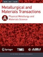 Metallurgical and Materials Transactions A 1/2023