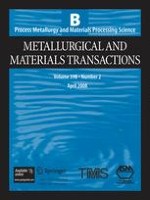 Metallurgical and Materials Transactions B 2/2008