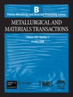 Metallurgical and Materials Transactions B 5/2008