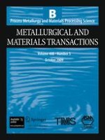 Metallurgical and Materials Transactions B 5/2009