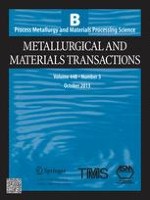 Metallurgical and Materials Transactions B 5/2013