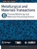 Metallurgical and Materials Transactions B 1/2019