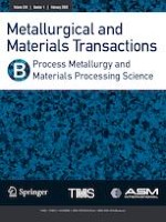 Metallurgical and Materials Transactions B 1/2020