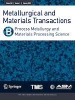 Metallurgical and Materials Transactions B 1/2023