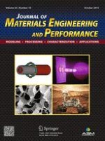 Journal of Materials Engineering and Performance 10/2015