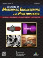 Journal of Materials Engineering and Performance 10/2016