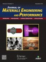 Journal of Materials Engineering and Performance 11/2016