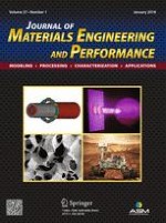 Journal of Materials Engineering and Performance 1/2018