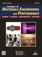 Journal of Materials Engineering and Performance 3/2019