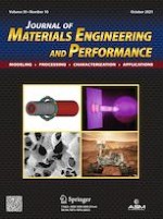 Journal of Materials Engineering and Performance 10/2021