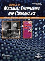 Journal of Materials Engineering and Performance 2/2022