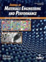 Journal of Materials Engineering and Performance 21/2023