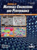 Journal of Materials Engineering and Performance 4/2024