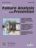 Journal of Failure Analysis and Prevention 1/2015