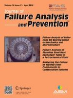 Journal of Failure Analysis and Prevention 2/2018