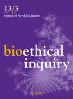 Journal of Bioethical Inquiry 3/2016