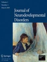 Journal of Neurodevelopmental Disorders 1/2009