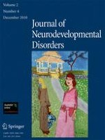 Journal of Neurodevelopmental Disorders 4/2010