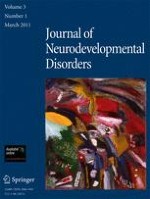 Journal of Neurodevelopmental Disorders 1/2011