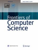 Frontiers of Computer Science 3/2014