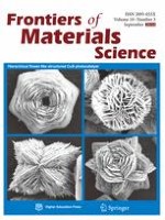 Frontiers of Materials Science 3/2016