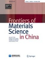 Frontiers of Materials Science 4/2008