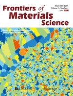 Frontiers of Materials Science 2/2011