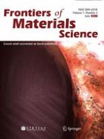 Frontiers of Materials Science 2/2013