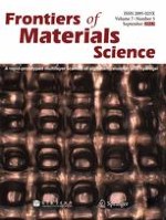 Frontiers of Materials Science 3/2013