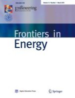 Frontiers in Energy 1/2018