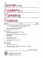 Journal of the Academy of Marketing Science 1/2008