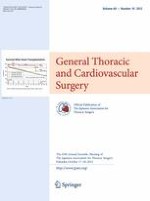 General Thoracic and Cardiovascular Surgery 10/2012