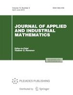 Journal of Applied and Industrial Mathematics 2/2019