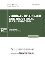 Journal of Applied and Industrial Mathematics 4/2021