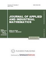 Journal of Applied and Industrial Mathematics 1/2023