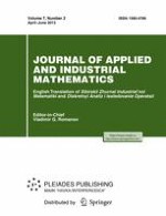 Journal of Applied and Industrial Mathematics 2/2013