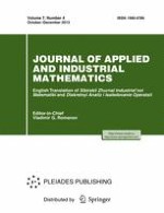 Journal of Applied and Industrial Mathematics 4/2013
