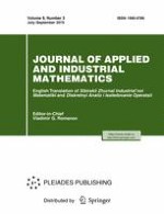Journal of Applied and Industrial Mathematics 3/2015